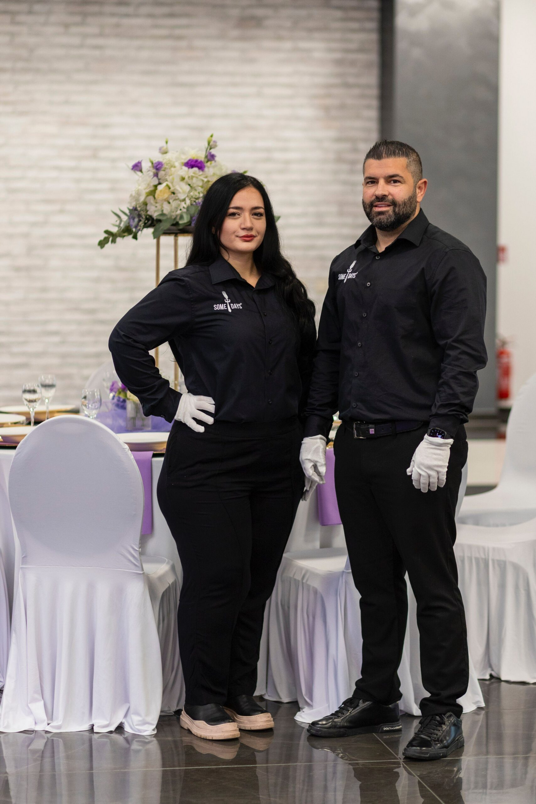 Business Event Catering mit klarer Präsentation