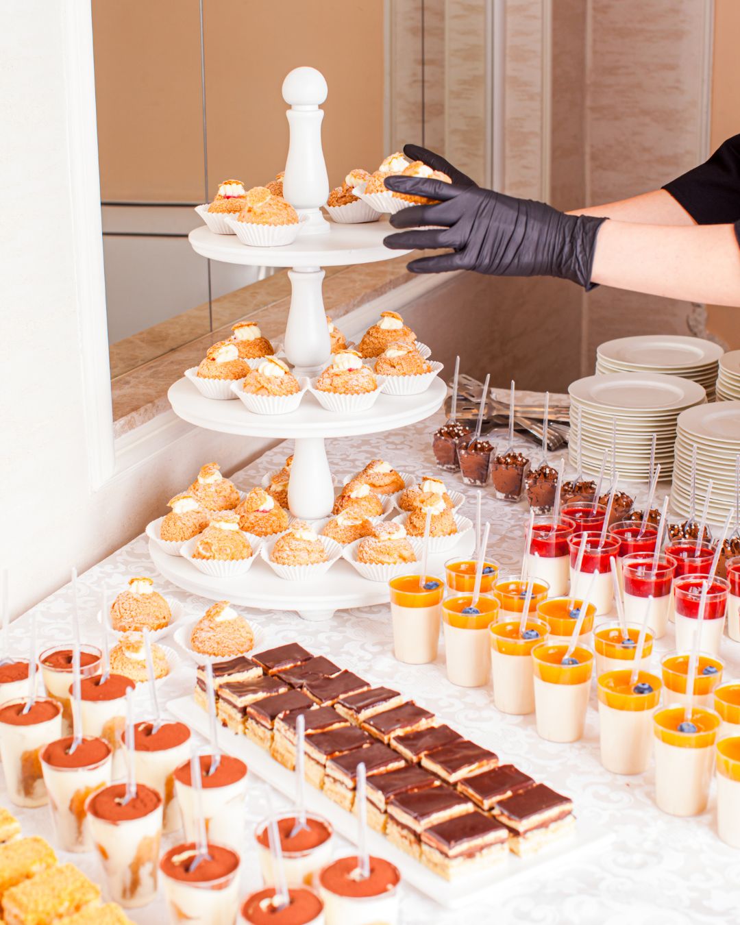 Patisserie und Desserts