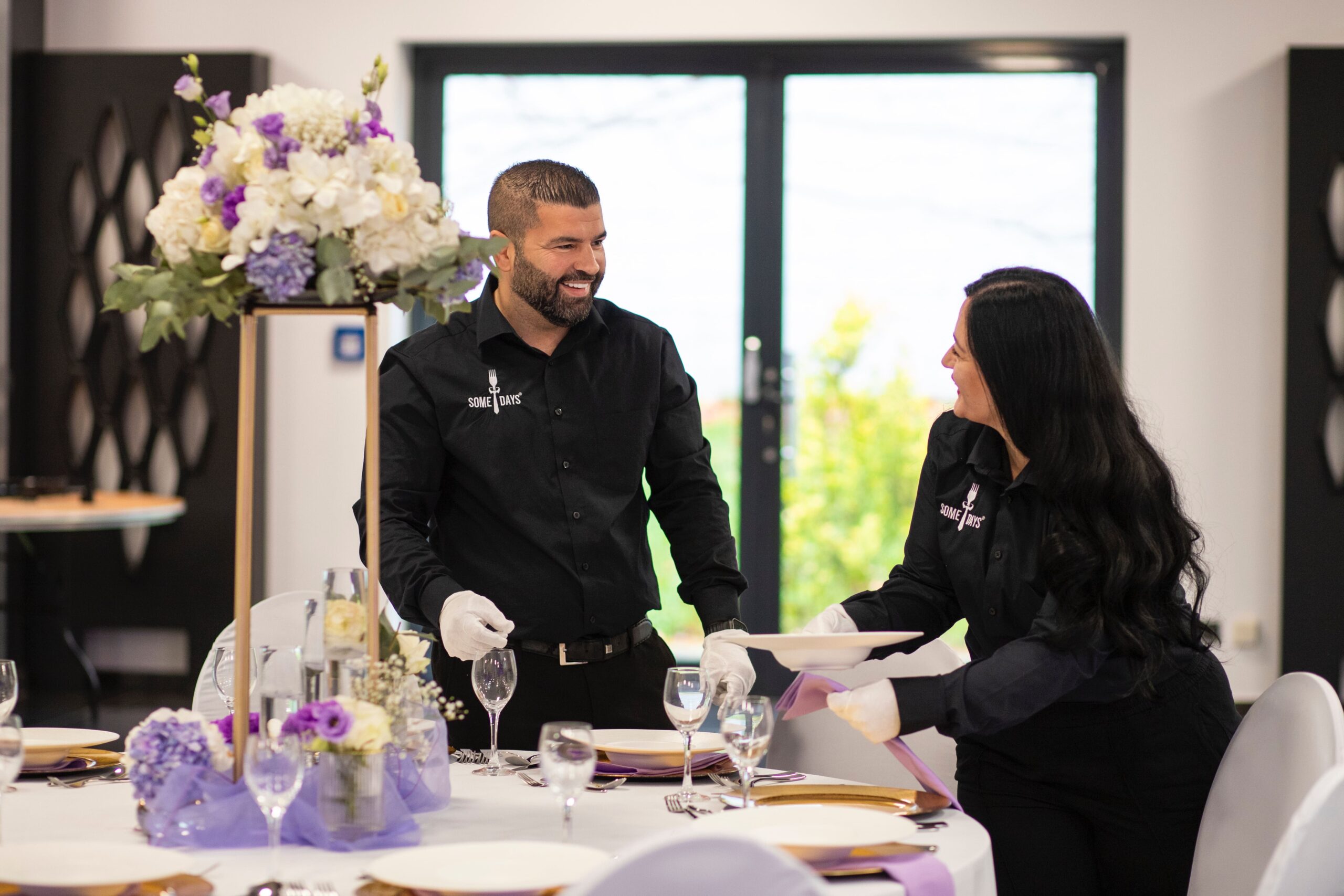 Hochzeitstag Somedays Team in Aktion